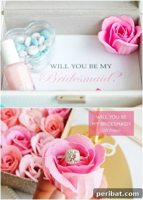 DIY Personalized Bridesmaid Jewelry Boxes