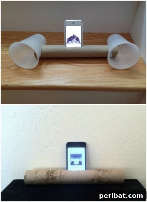 DIY Portable iPhone Speaker System
