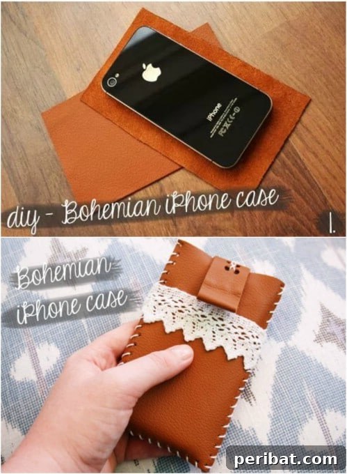 DIY Boho Style Phone Case