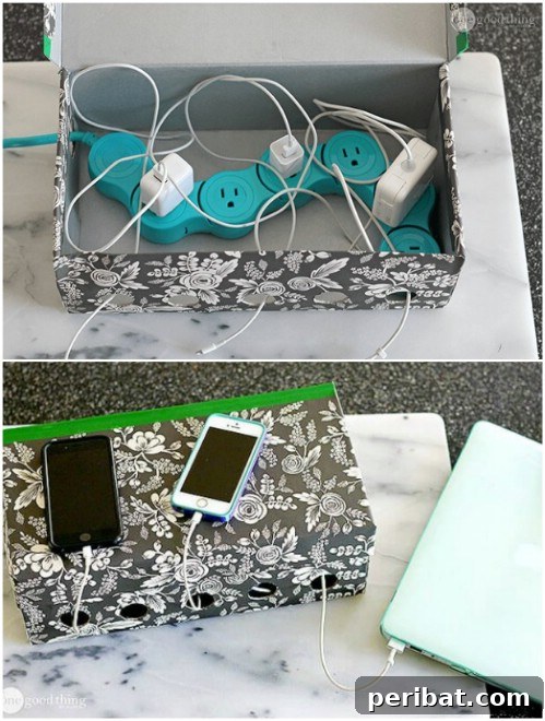 Simple DIY Family Charging Station