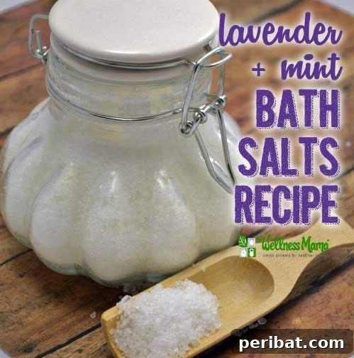 DIY Scented Bath Salts