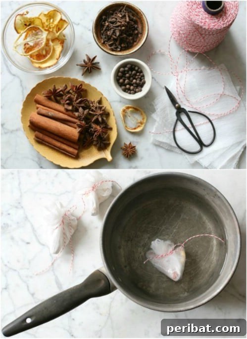 DIY Mulling Spice Packets