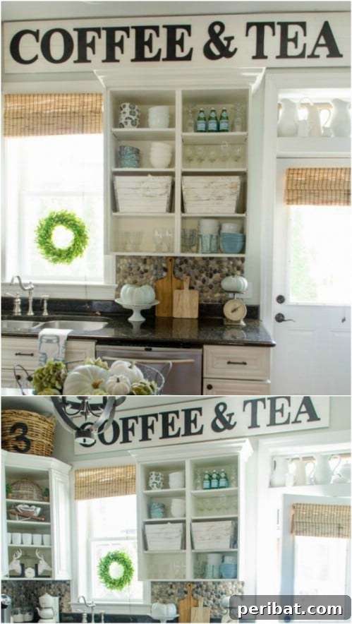 DIY Coffee And Tea Plank Sign