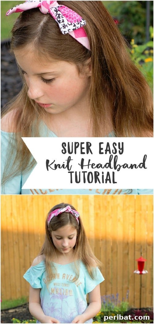 Simple DIY Reversible Headband - Versatile Summer Hair Accessory