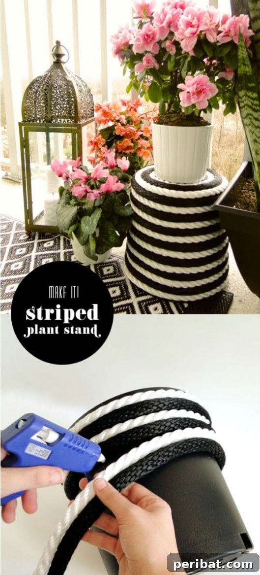Elevate Your Patio with 10 Easy DIY Plant Stands 6 Repurposed Five Gallon Bucket Plant Stand