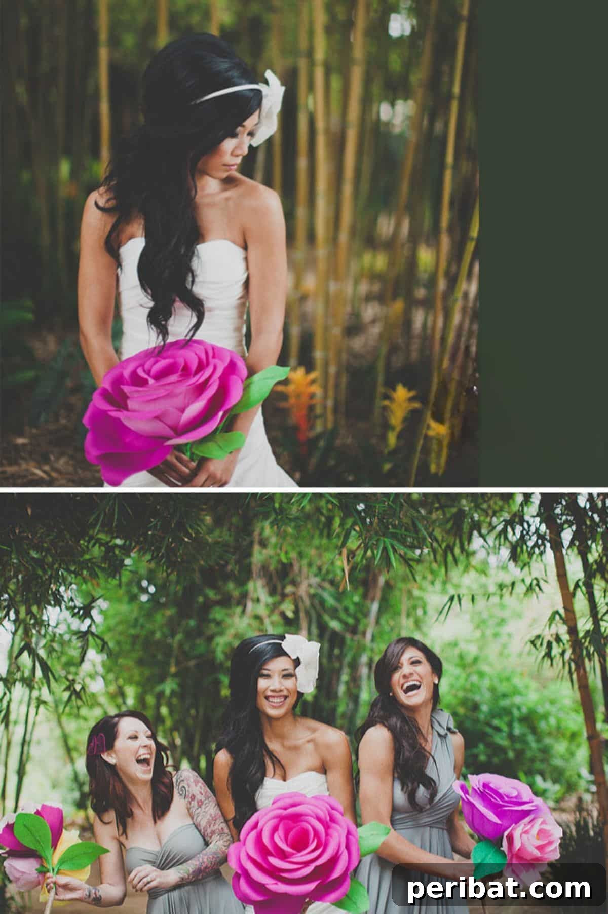 Personalized Petals: 12 DIY Bouquets as Distinctive as You Are 11 Unique DIY Giant Paper Flower Wedding Bouquet