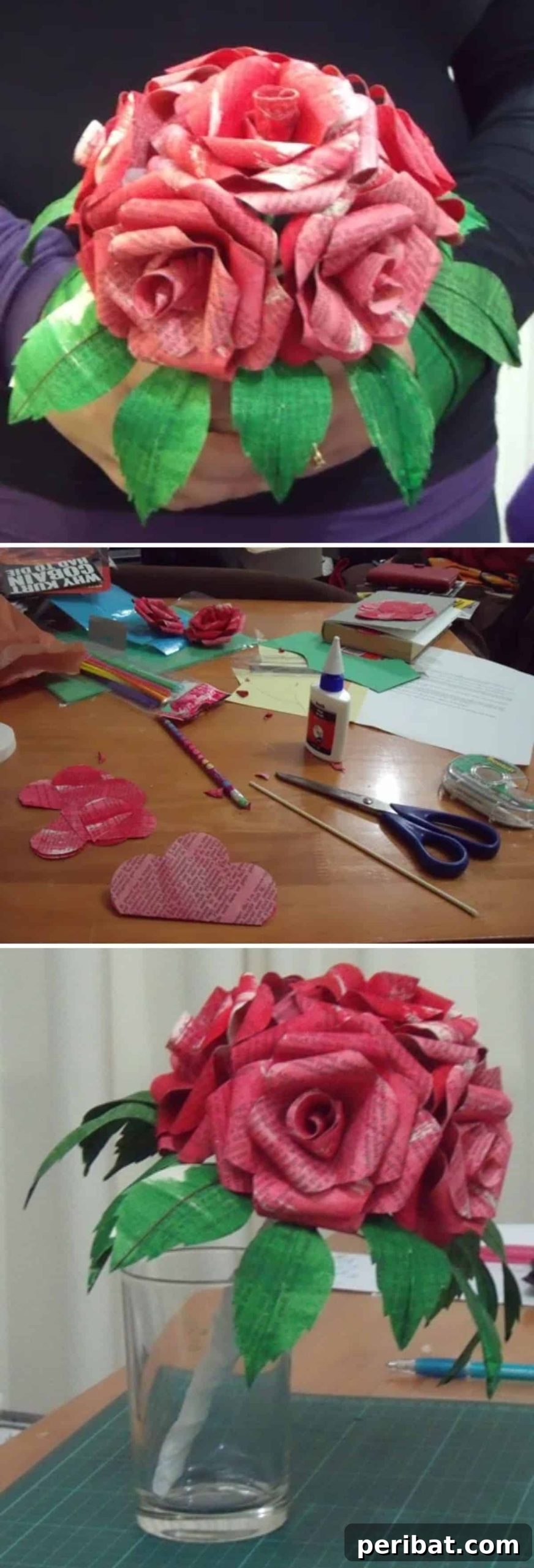Personalized Petals: 12 DIY Bouquets as Distinctive as You Are 4 DIY Book Page Wedding Bouquet