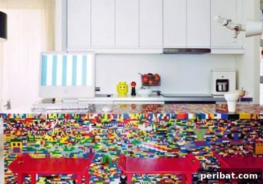 Amazing Lego Kitchen