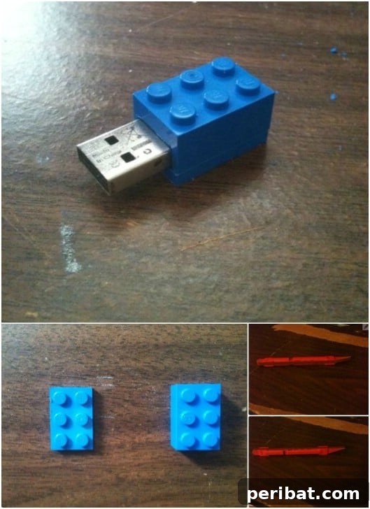Fun DIY Lego USB Flash Drive