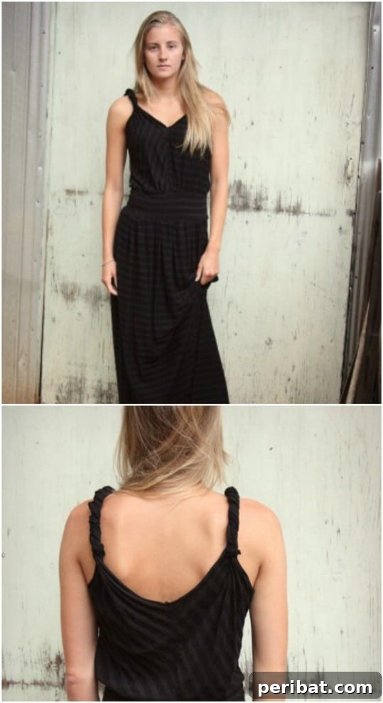 Twisted Strap Summer Boho Dress