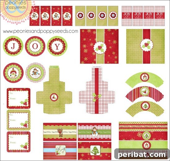 The Essential 50 Plus Creative Christmas Printables Pack 4 Santa Printables featuring labels for cookies, reindeer food, and 'No Coal Zone' signs.