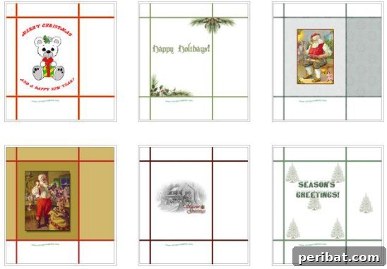 The Essential 50 Plus Creative Christmas Printables Pack 46 Printable Christmas Gift Bags with instructions for making custom holiday packaging.