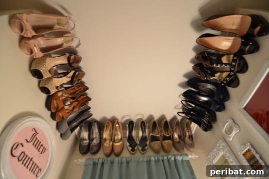 Cheap Repurposed Crown Molding Shoe Rack