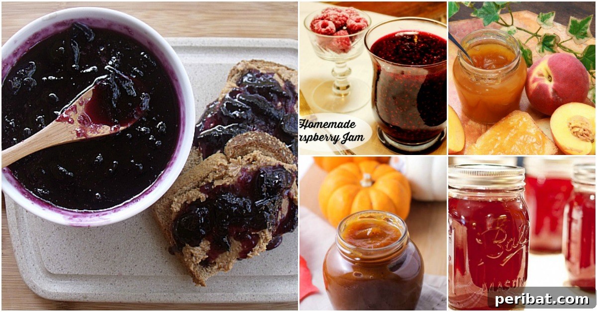 30 Homemade Fruit Jams and Jellies for Delicious Summer Days 2 fruit jame and jelly recipe