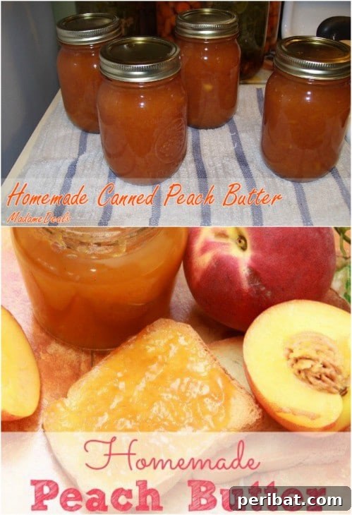 30 Homemade Fruit Jams and Jellies for Delicious Summer Days 10 Home Canned Peach Butter