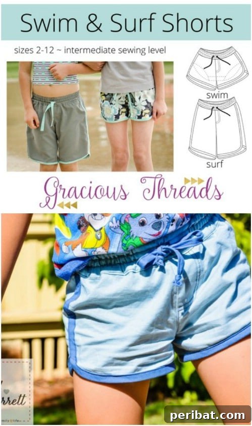 DIY Swim And Surf Shorts