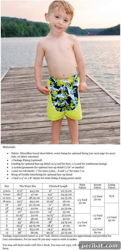 Boy’s Size Cowabunga Swimming Trunks