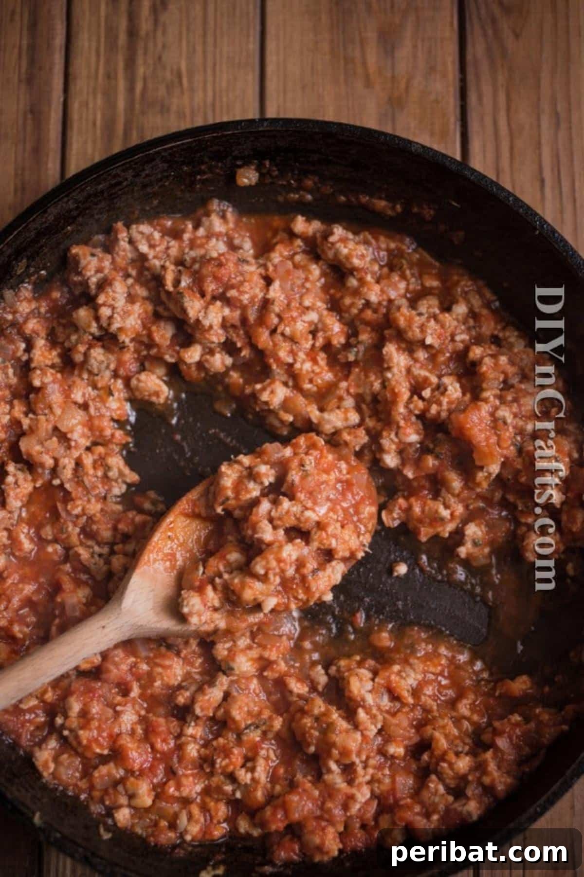 Making homemade pasta sauce