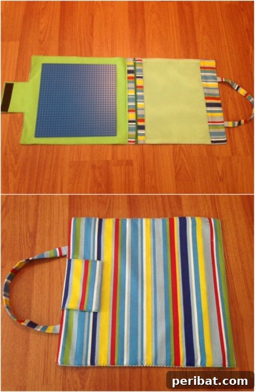 15 DIY Travel Crafts: Beat Boredom on Any Kid's Journey 11 DIY Lego Travel Case