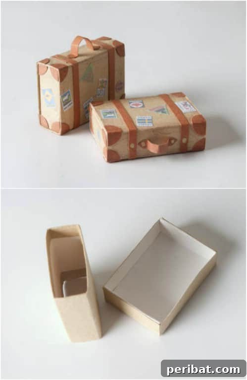 15 DIY Travel Crafts: Beat Boredom on Any Kid's Journey 13 Cute Little Matchbox Suitcases