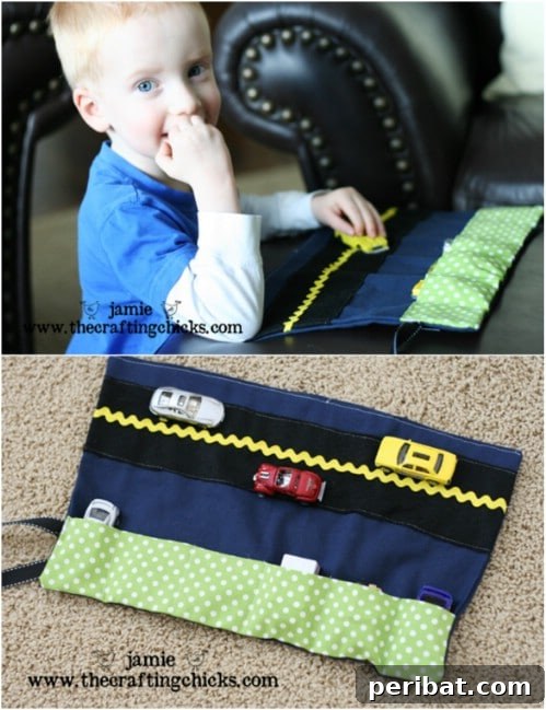15 DIY Travel Crafts: Beat Boredom on Any Kid's Journey 6 Cute DIY Cozy Car Caddy