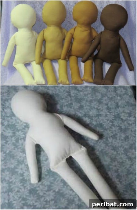 Handmade Rag Doll Sewing Pattern