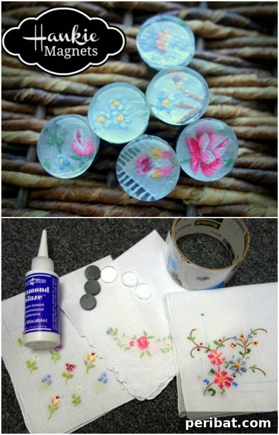 DIY Glass Marble Magnets