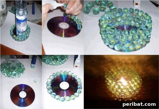 DIY Marble Candleholder