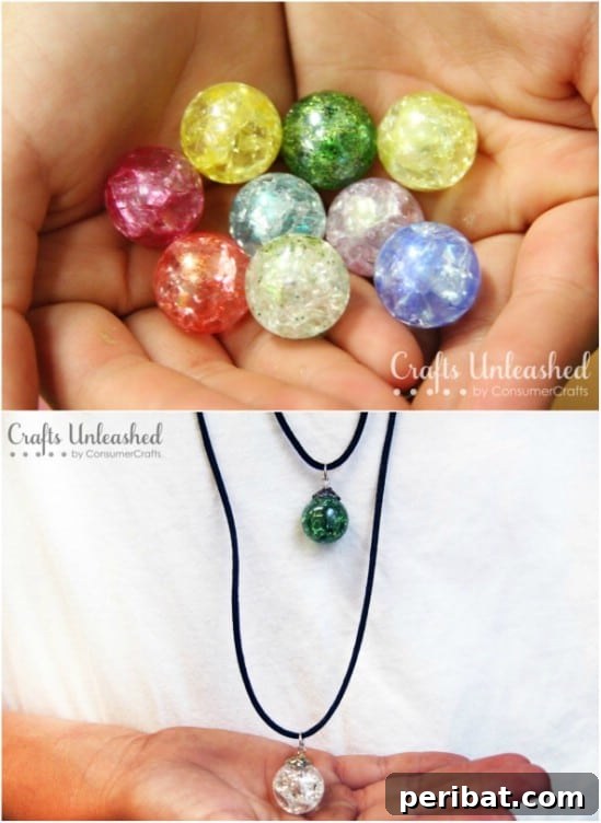 DIY Cracked Marble Jewelry