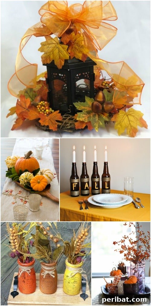 15 Gorgeous DIY Fall Centerpieces That Dress Your Dining Room Table In Style