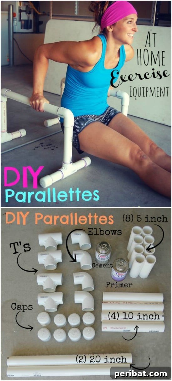 DIY Parallettes