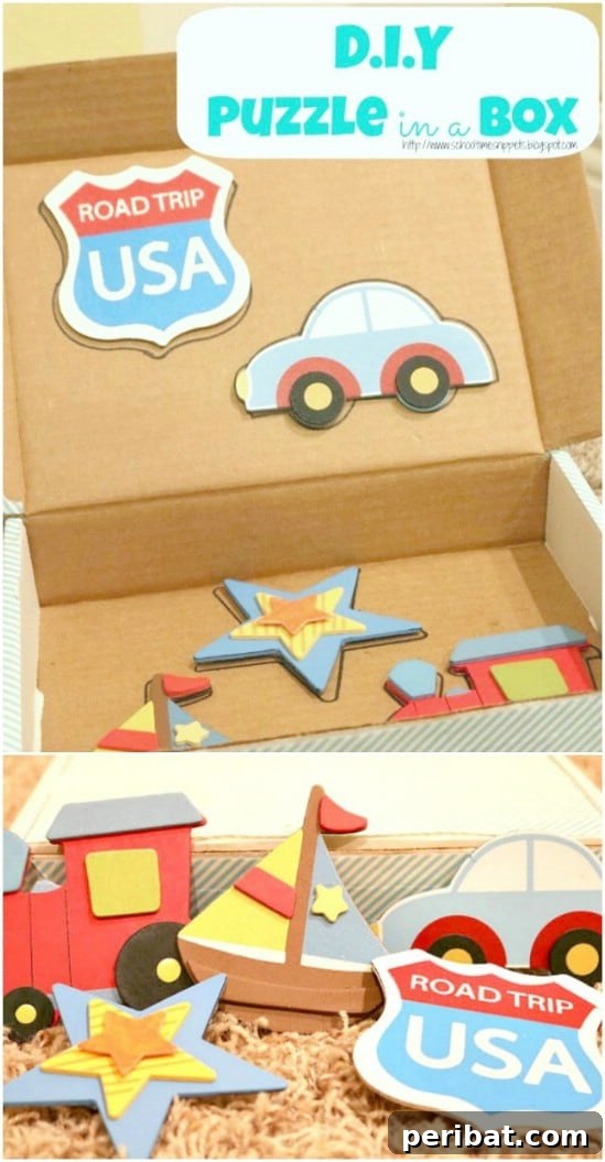 15 Easy DIY Puzzles Kids Will Love to Make and Play 15 DIY Wooden Puzzle In A Box