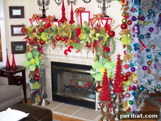 Be A Grinch - 30 Stunning Ways to Decorate Your Living Room This Christmas