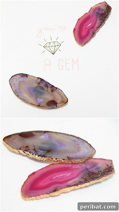 Agate Gemstone Fridge Magnets