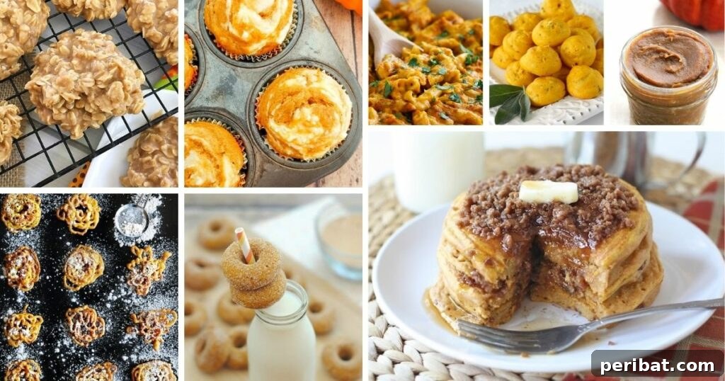 Beyond Pie: Creative Pumpkin Recipes for a Delicious Fall 2 Pumpkin recipes collage