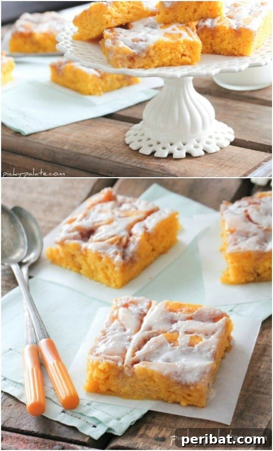 Cinnamon Roll Pumpkin Vanilla Cake