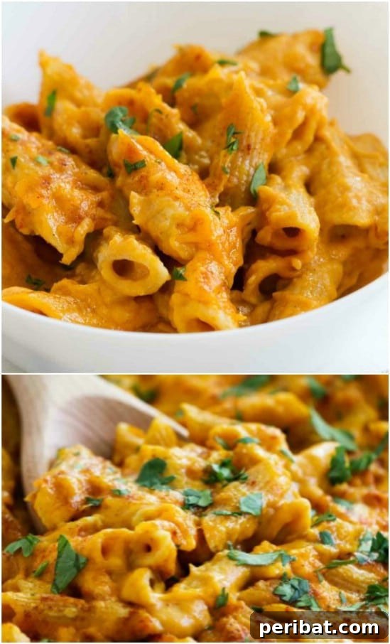 Cheddar And Pumpkin Mac And Cheese