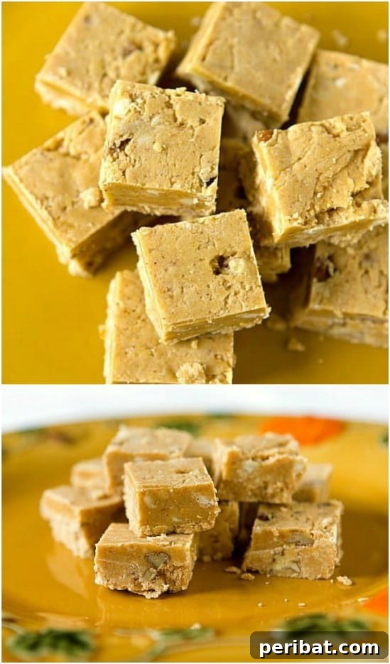 Homemade Pumpkin Fudge