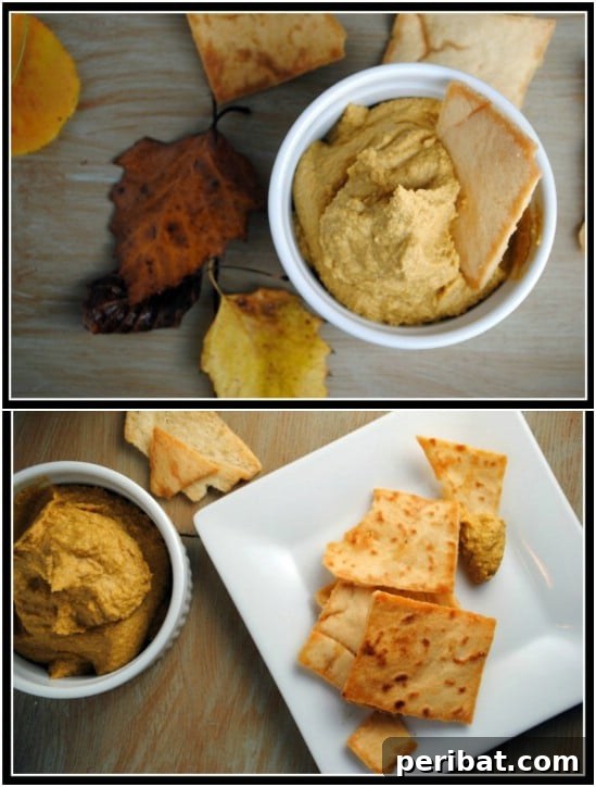 Fall Pumpkin Hummus