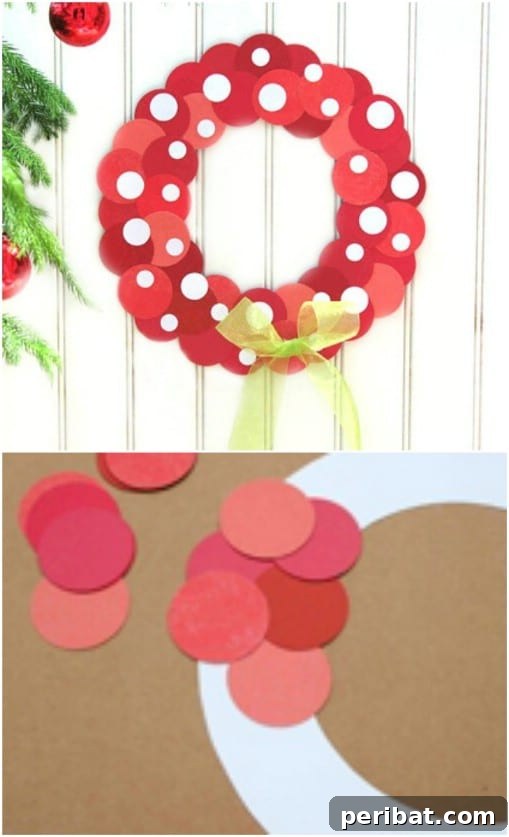 Super Easy Minnie Mouse Wreath