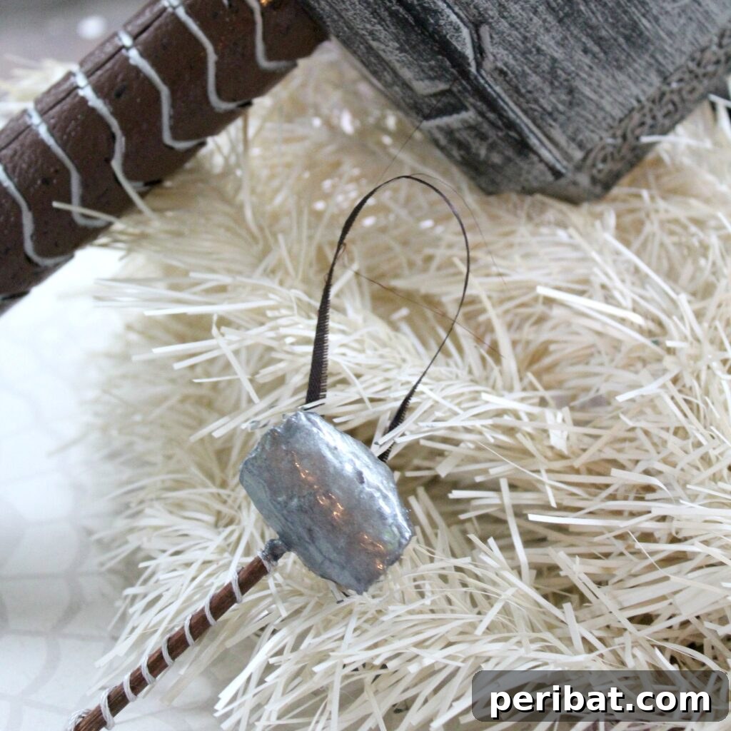 Thor hammer ornament