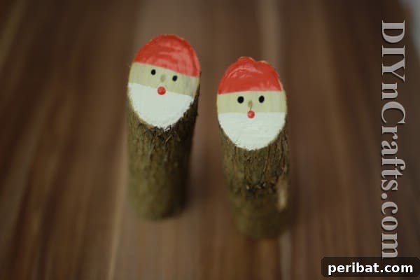 Step 5: Finished Santa face