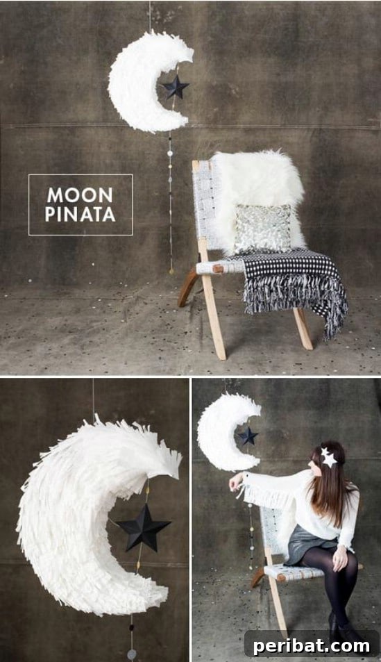 28 Effortless DIY Ideas for a Spectacular New Year's Eve Party 17 Make a Piñata - 28 Fun and Easy DIY New Year’s Eve Party Ideas