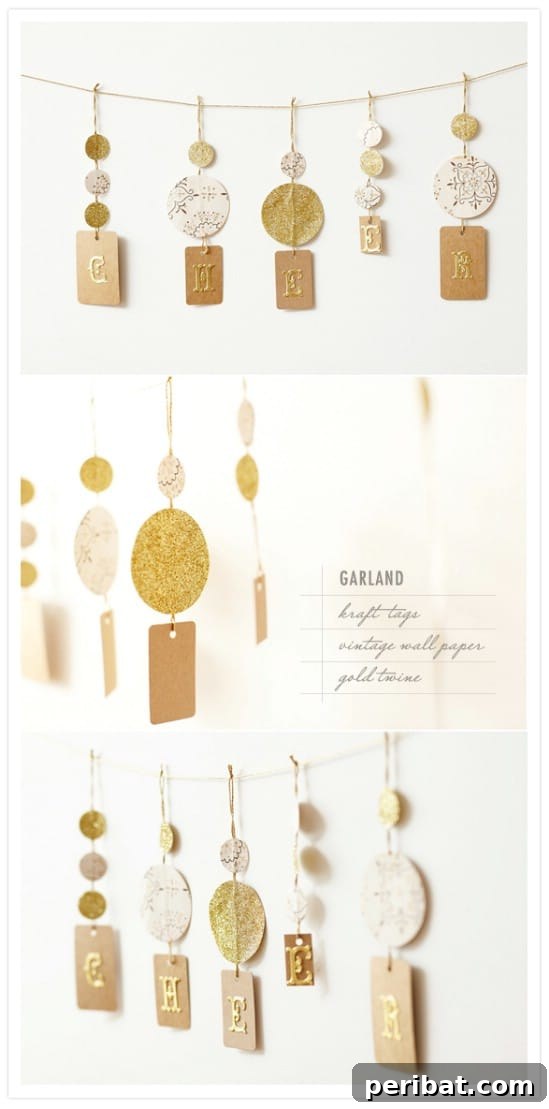 28 Effortless DIY Ideas for a Spectacular New Year's Eve Party 8 Decorative Garland - 28 Fun and Easy DIY New Year’s Eve Party Ideas