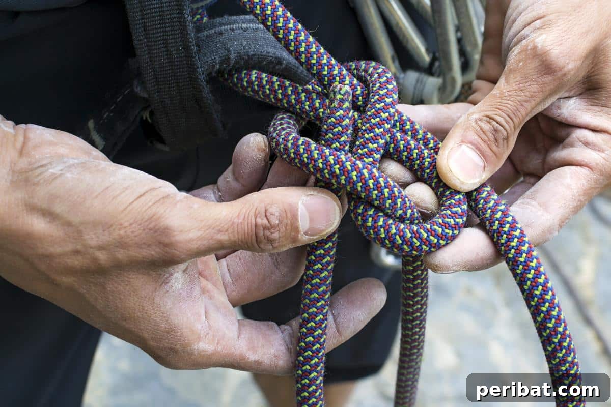 Master 28 Vital Life Skills in Days 19 Various types of knots tied with ropes