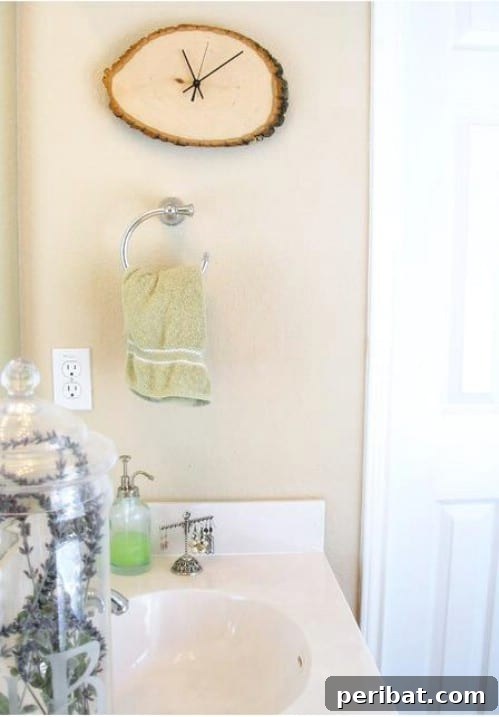 DIY Rustic Home Decor Creations 16 Wooden Clock - 40 Rustic Home Decor Ideas You Can Build Yourself