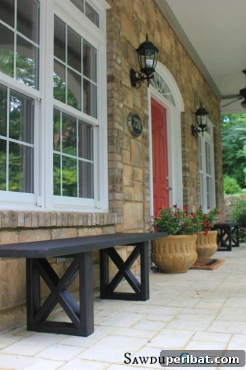DIY Rustic Home Decor Creations 21 Rustic Porch Bench - 40 Rustic Home Decor Ideas You Can Build Yourself