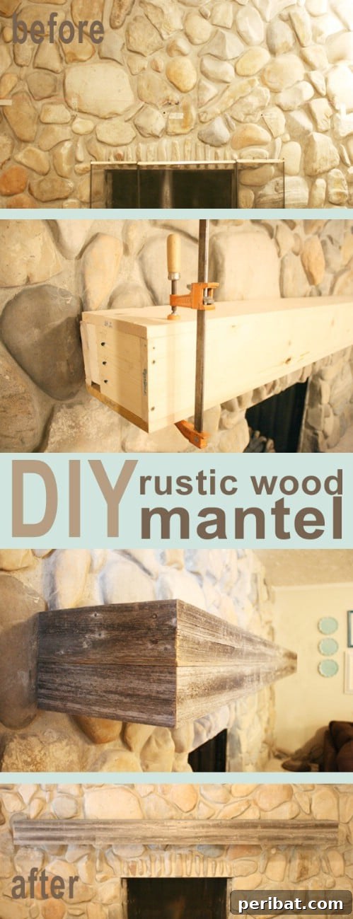 DIY Rustic Home Decor Creations 22 Wooden fireplace Mantel - 40 Rustic Home Decor Ideas You Can Build Yourself