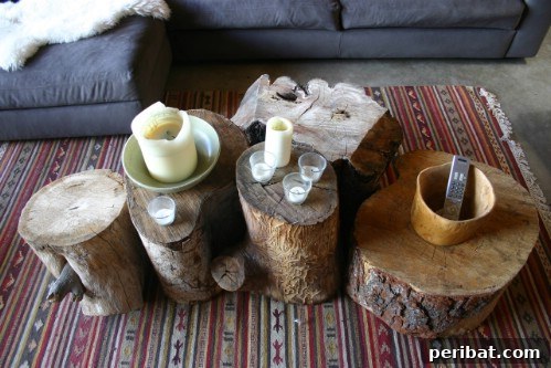 DIY Rustic Home Decor Creations 30 Tree Trunk Coffee Tables - 40 Rustic Home Decor Ideas You Can Build Yourself