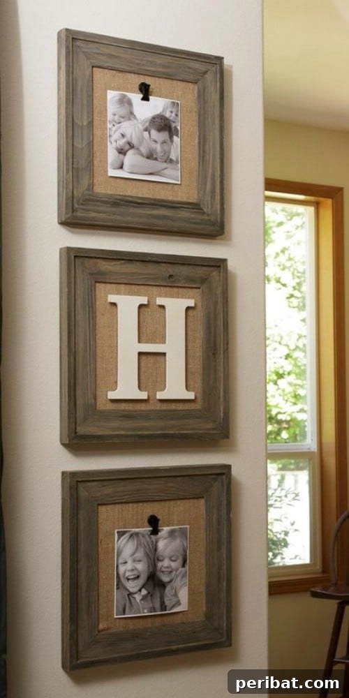 DIY Rustic Home Decor Creations 7 Rustic Photo Frames - 40 Rustic Home Decor Ideas You Can Build Yourself